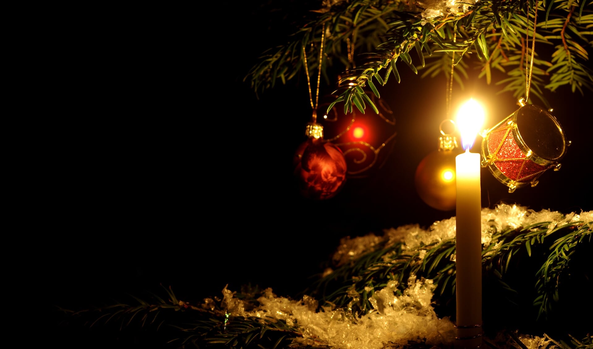 Elk jaar worden er in december bij de entree van het crematorium een aantal kerstbomen geplaatst waar bezoekers een kerstbal in kunnen hangen.