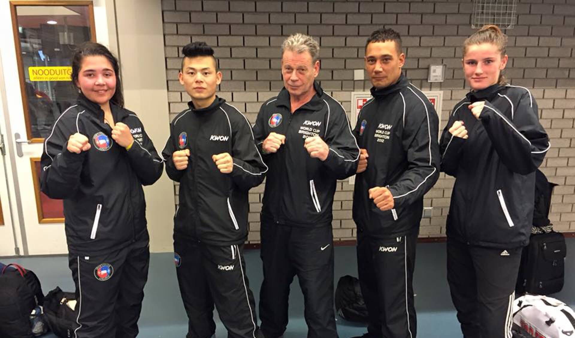 • De delegatie van sportcenter Koguryo tijdens het open Dutch Taekwondo.