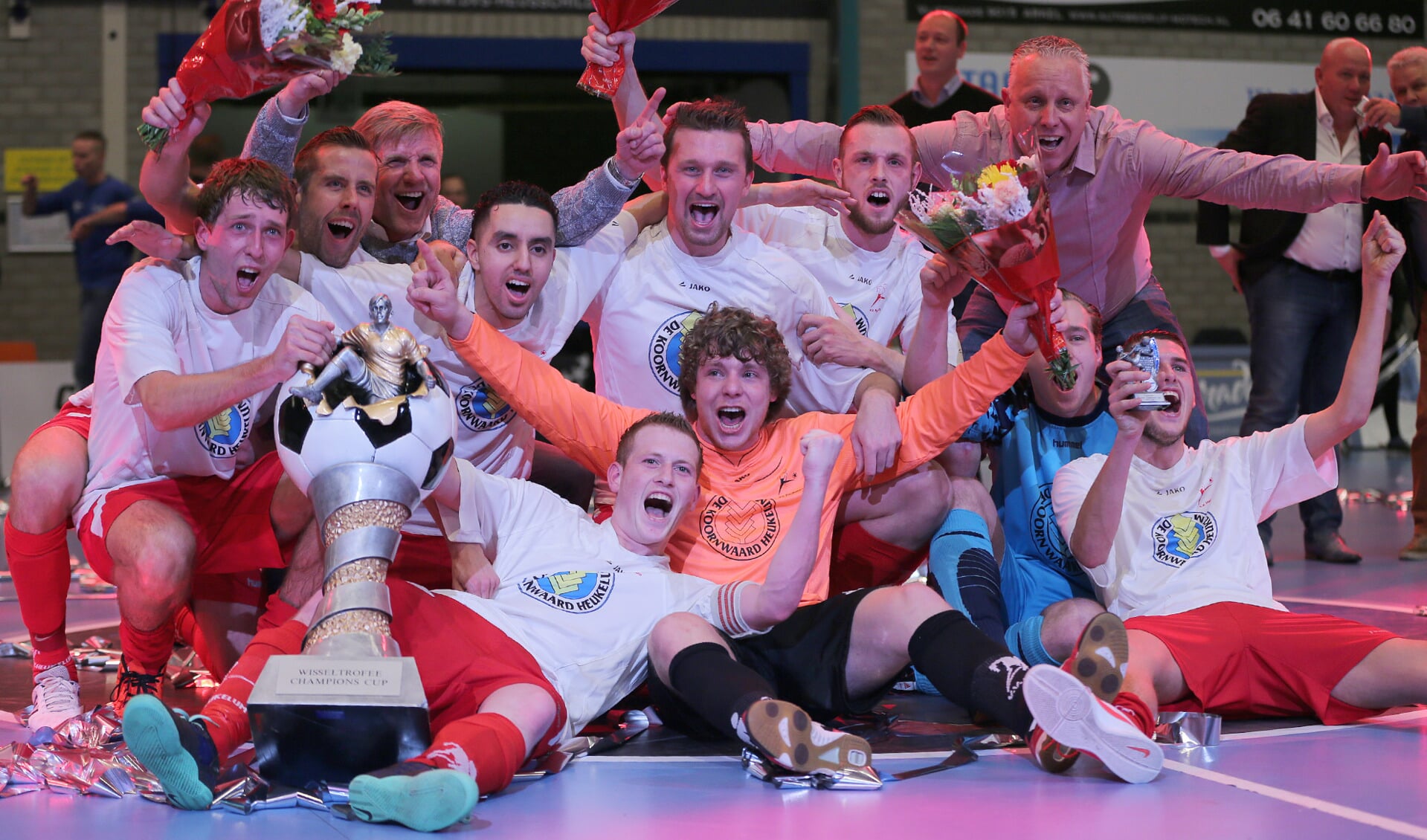 Heukelum werd de verrassende winnaar van de Proxsys Champions Cup 2015-2016. (foto: Jeroen de Bruin - DBRN Fotografie)