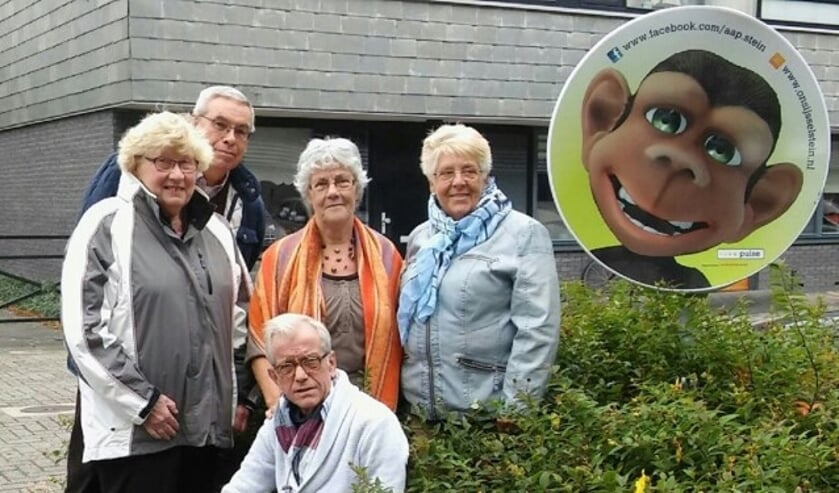 Het actieve bestuur van de Bewonersvereniging Tepestraat 14. FOTO: Stichting Pulse