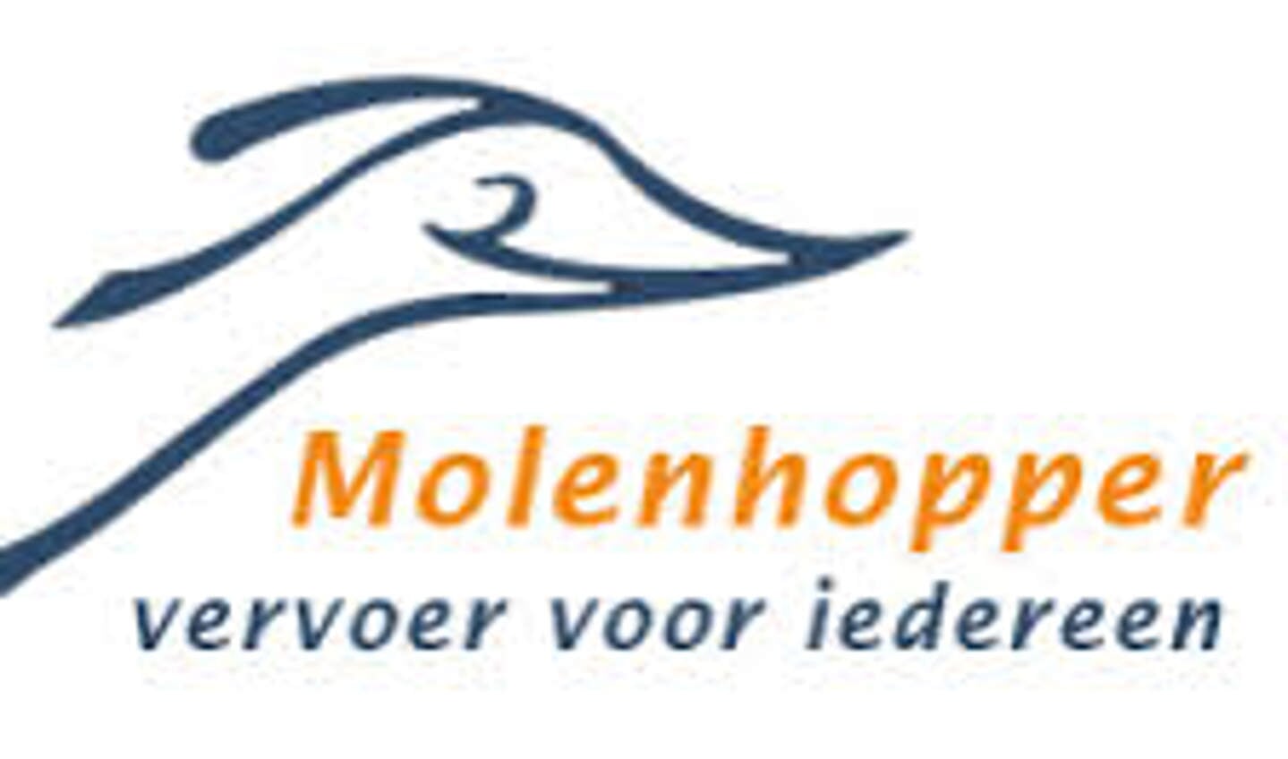 • Het logo van de Molenhopper.