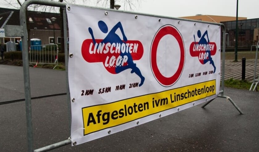 Sommige wegen en straten zijn tijdens de Linschotenloop een paar uur niet bereikbaar. De organisatie gaat er streng op toezien. (Foto: PR)  