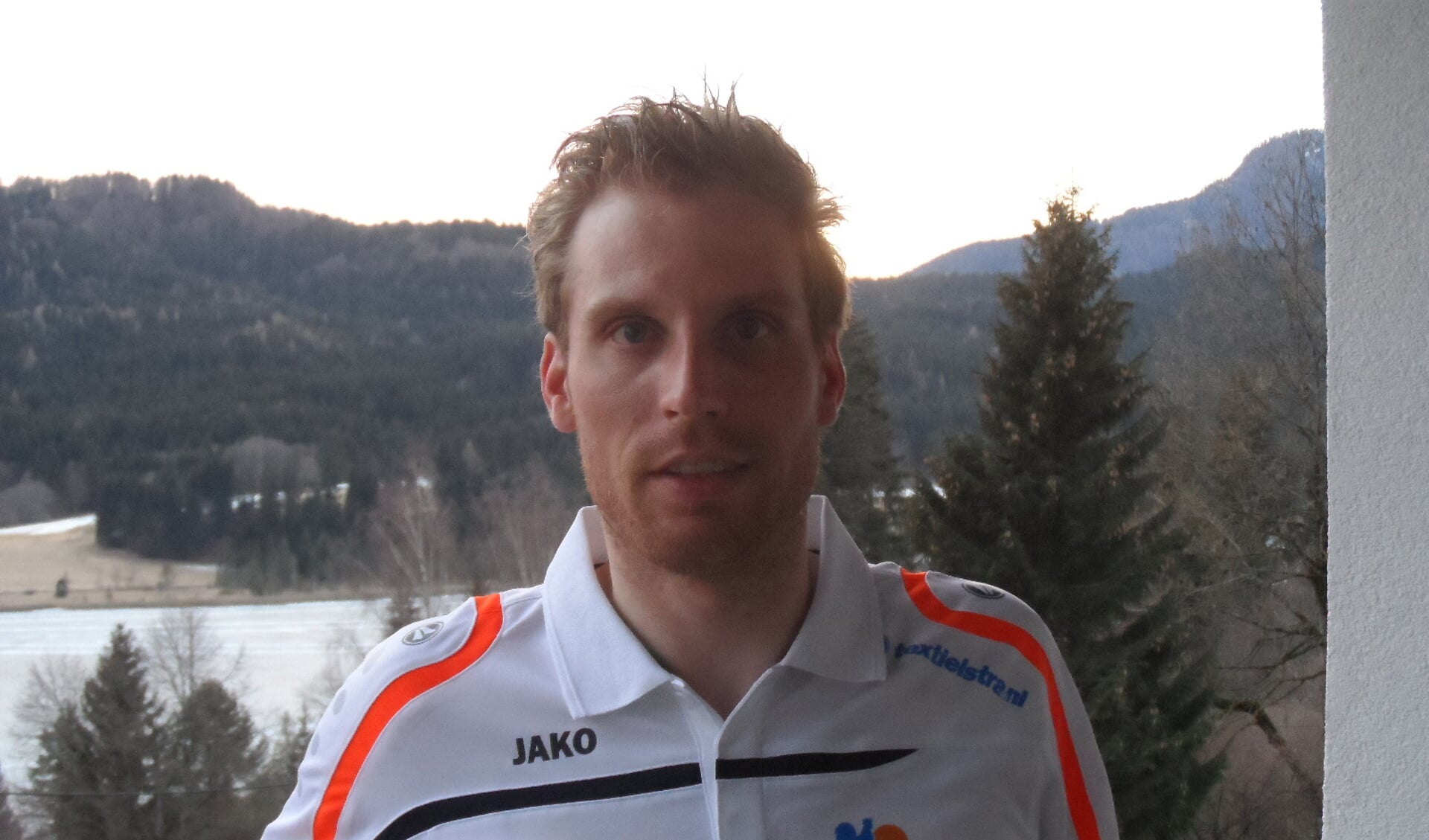 Marathonschaatser Robert van Dalen.