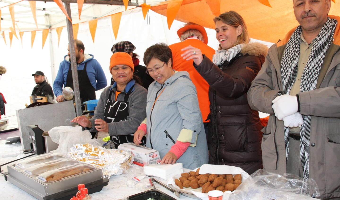 Koningsdag in Papendrecht.