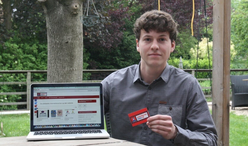 • Jowi Janssen startte onlangs met zijn eigen website Scholierentube.nl
