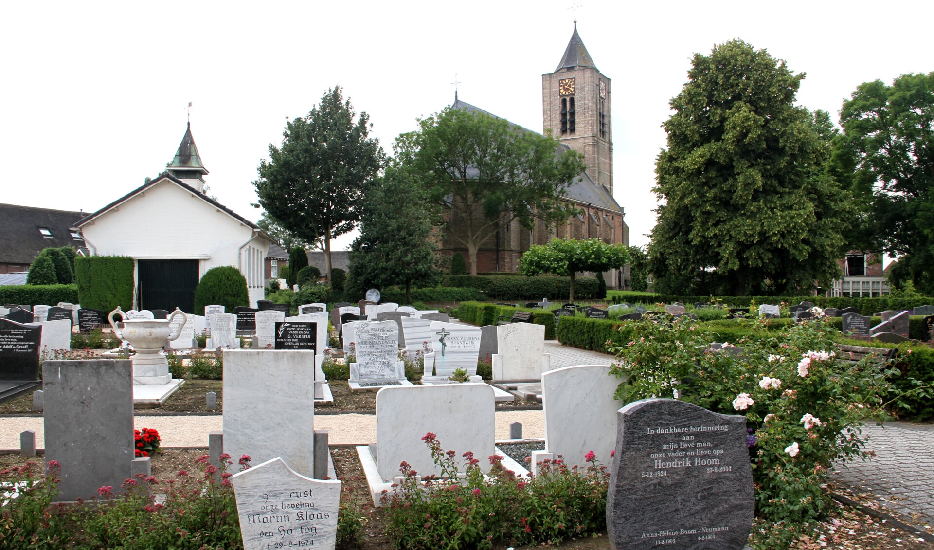• De begraafplaats in Hoornaar is naar verwachting over veertien jaar vol.