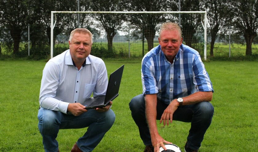• Frans van der Wiel en Rick den Besten.