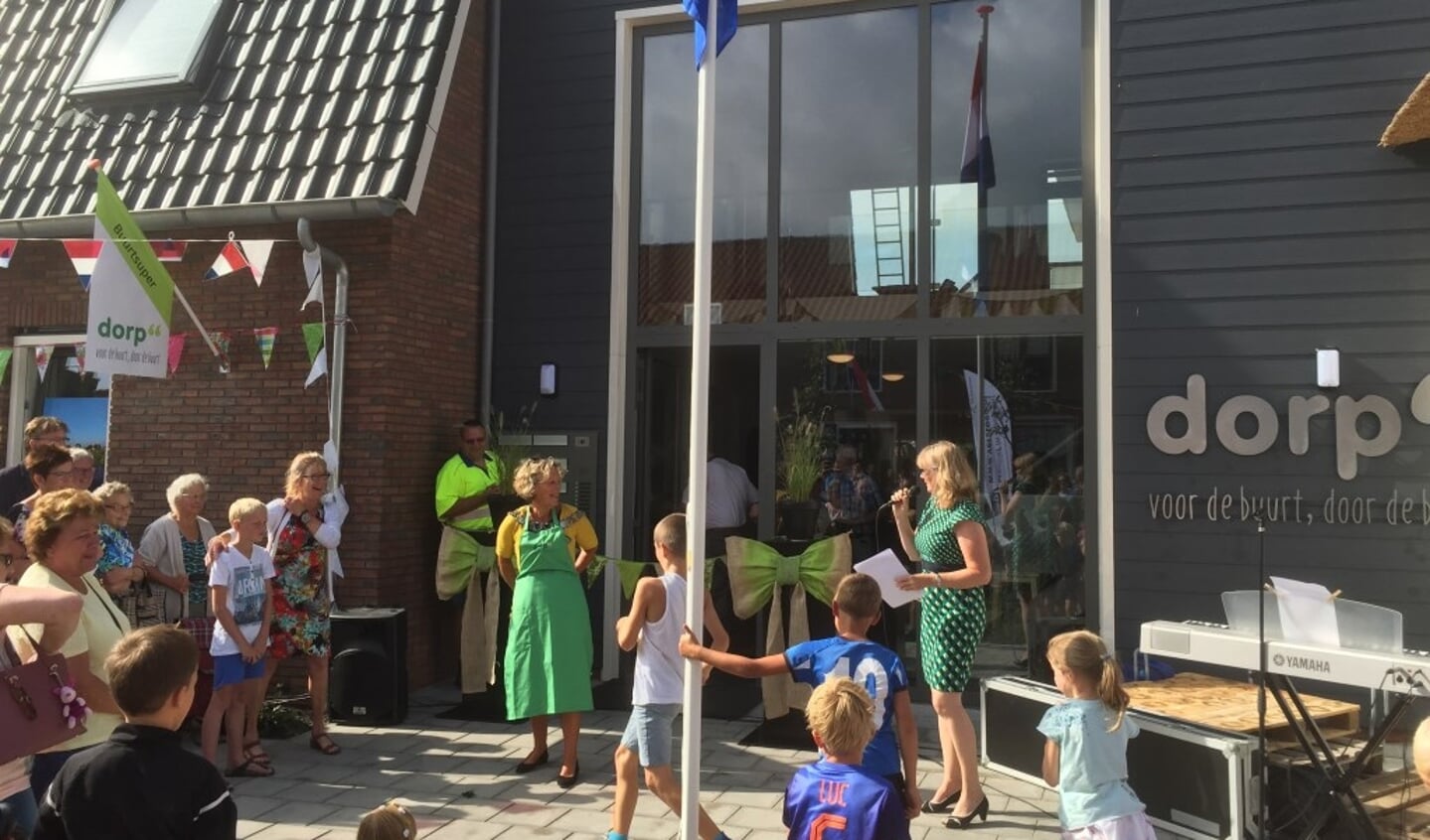 De officiële opening van het complex Dorp66 in Polsbroek op zaterdag 3 september 2016. FOTO: Coöperatieve Vereniging Dorp66
