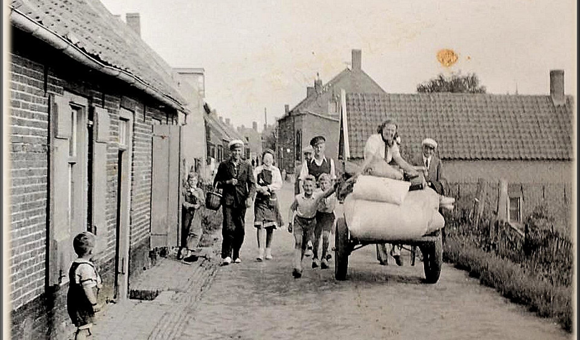 • Historisch Werkendam. (Afbeelding ter illustratie)