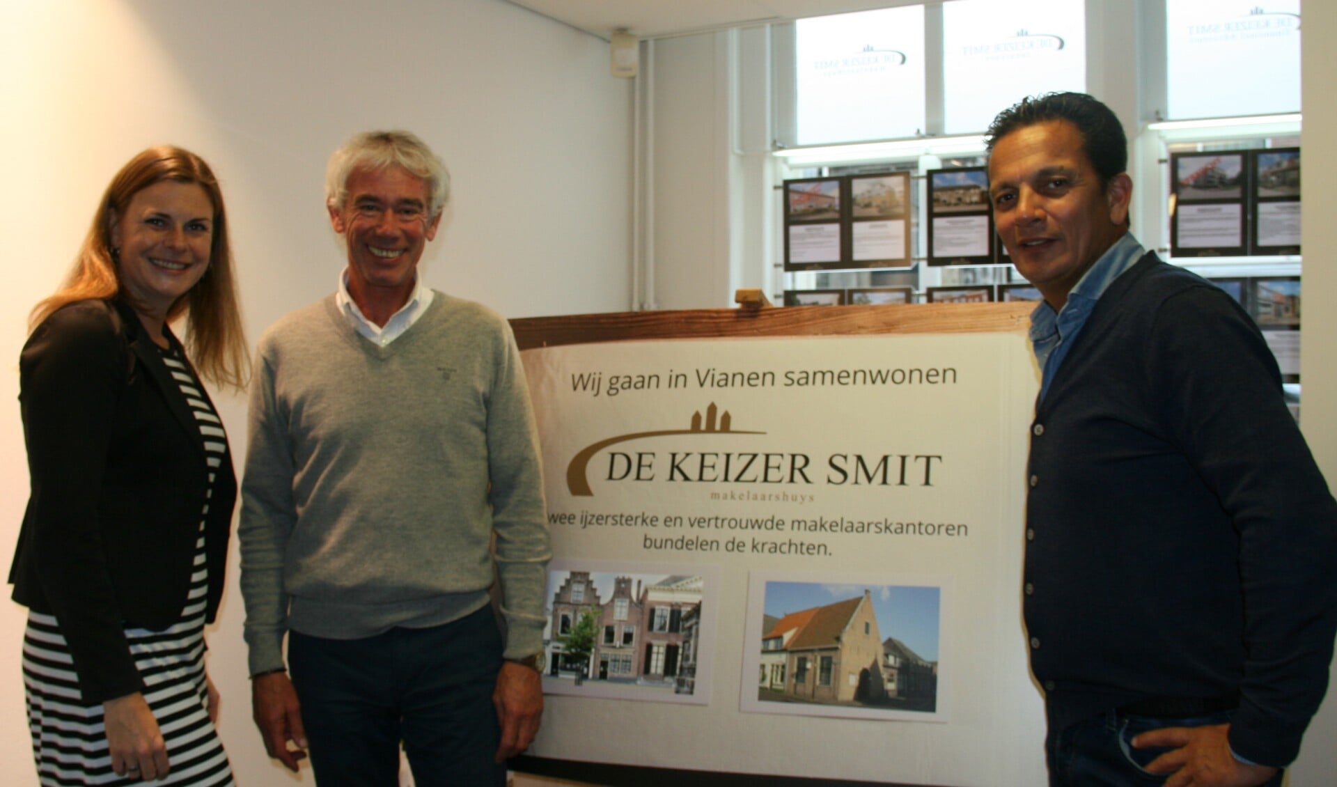 Makelaarskantoren De Keizer en Smit bundelen krachten | Al het nieuws uit  Vijfheerenlanden