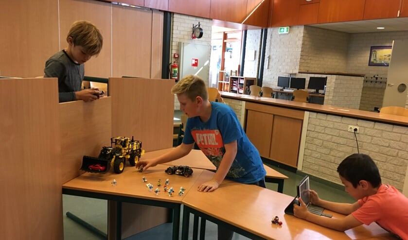 • Kinderen van MAXklas op De Wiekslag.