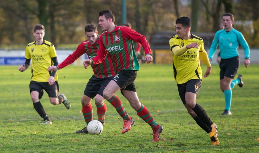 Haaften wint met 4-2. Fotograaf Wim de Bruijne