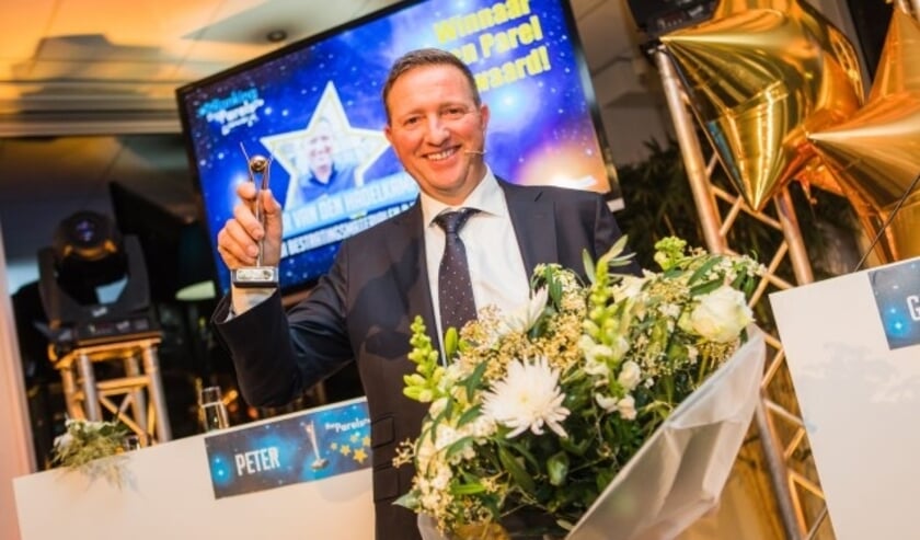 Directeur-eigenaar Peter van den Hadelkamp van TE-BI Bestratingsmaterialen is uitgeroepen tot Lopikerwaards Ondernemer van het Jaar 2017. (Foto: Marina Kemp – Flitsend Fotografie)