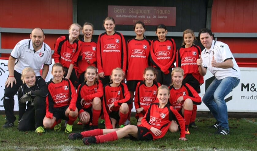 • Het team van MO13-1 van De Zwerver.