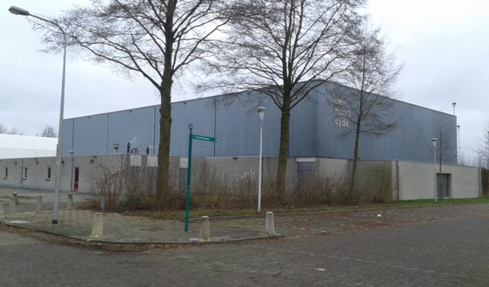 De gemeenteraad wil toch een zwembad in de buurt van sporthal De Noort Syde. FOTO: gemeente Oudewater