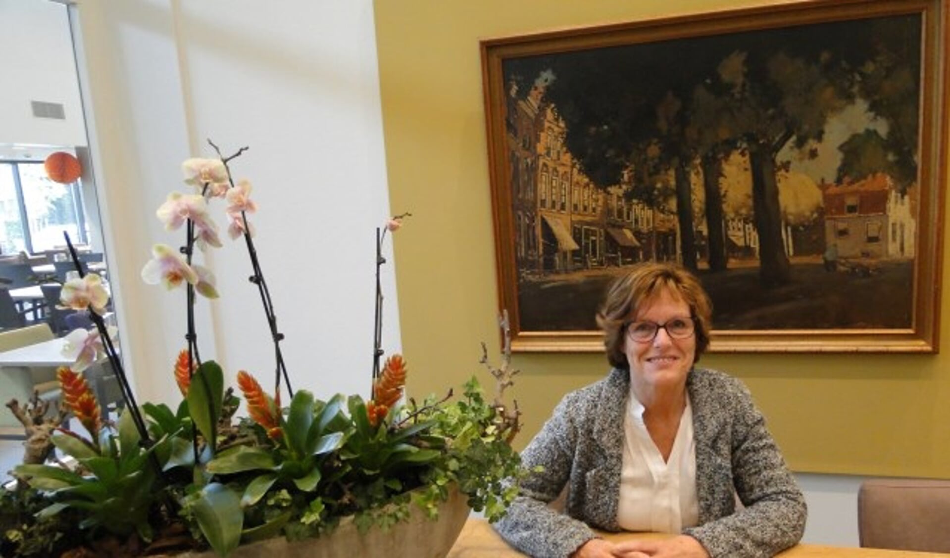 Joyce Jacobs is de nieuwe bestuurder in de Wulverhorst. (Tekst en foto: Margreet Nagtegaal)