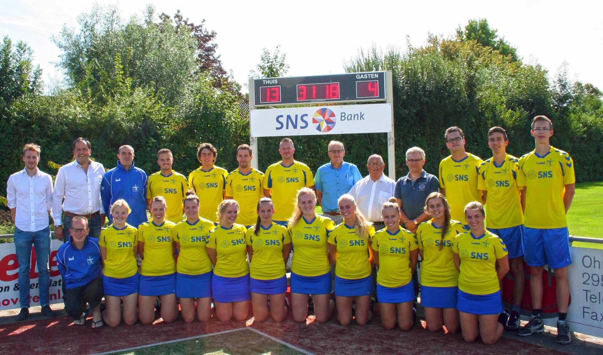 • Het team van CKC Kinderdijk aan het begin van het seizoen.