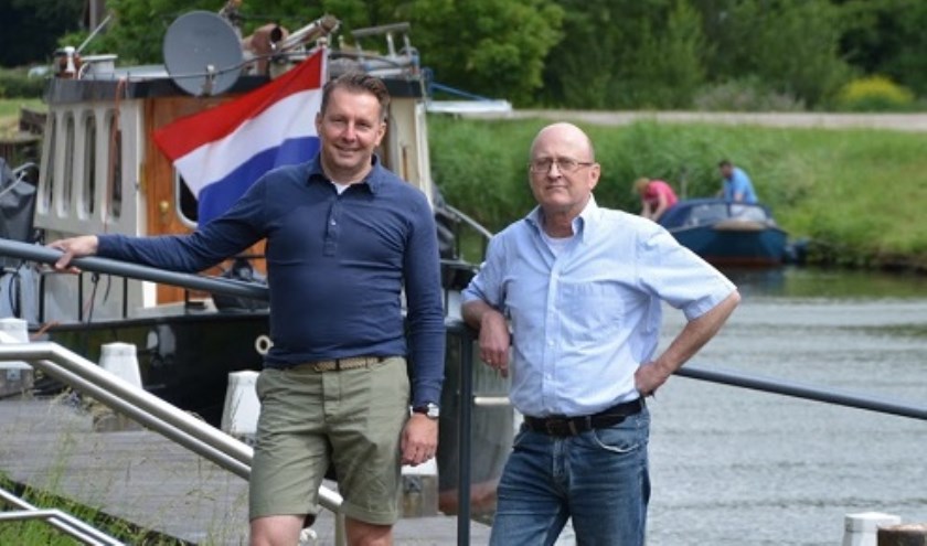 • Patrick Blankensteijn (l.) en Peter Verhoeven, twee van de initiatiefnemers.