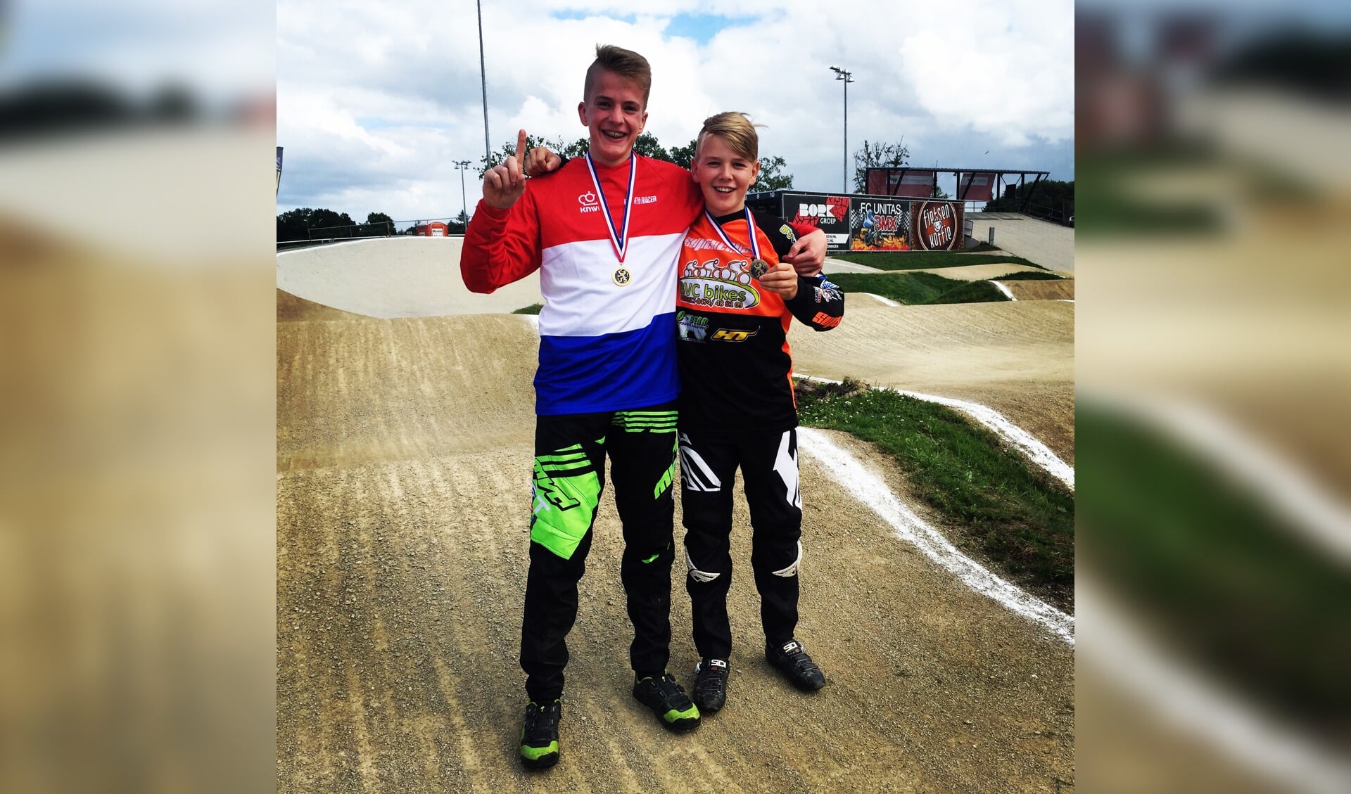 • Brian van Eeuwijk werd in Assen Nederlands Kampioen BMX.