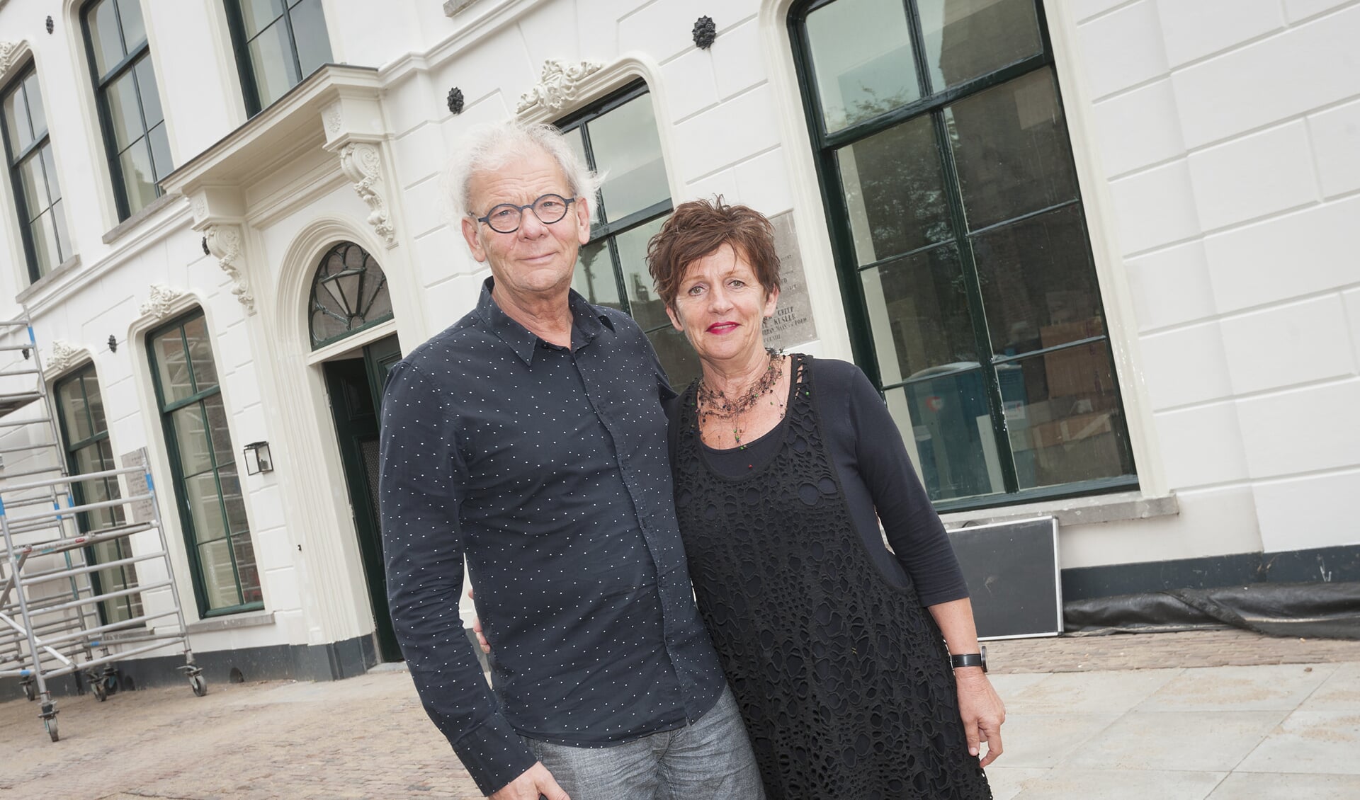 • Zorgondernemers Ingrid Hopmans en Jan-Rob Makkenze.