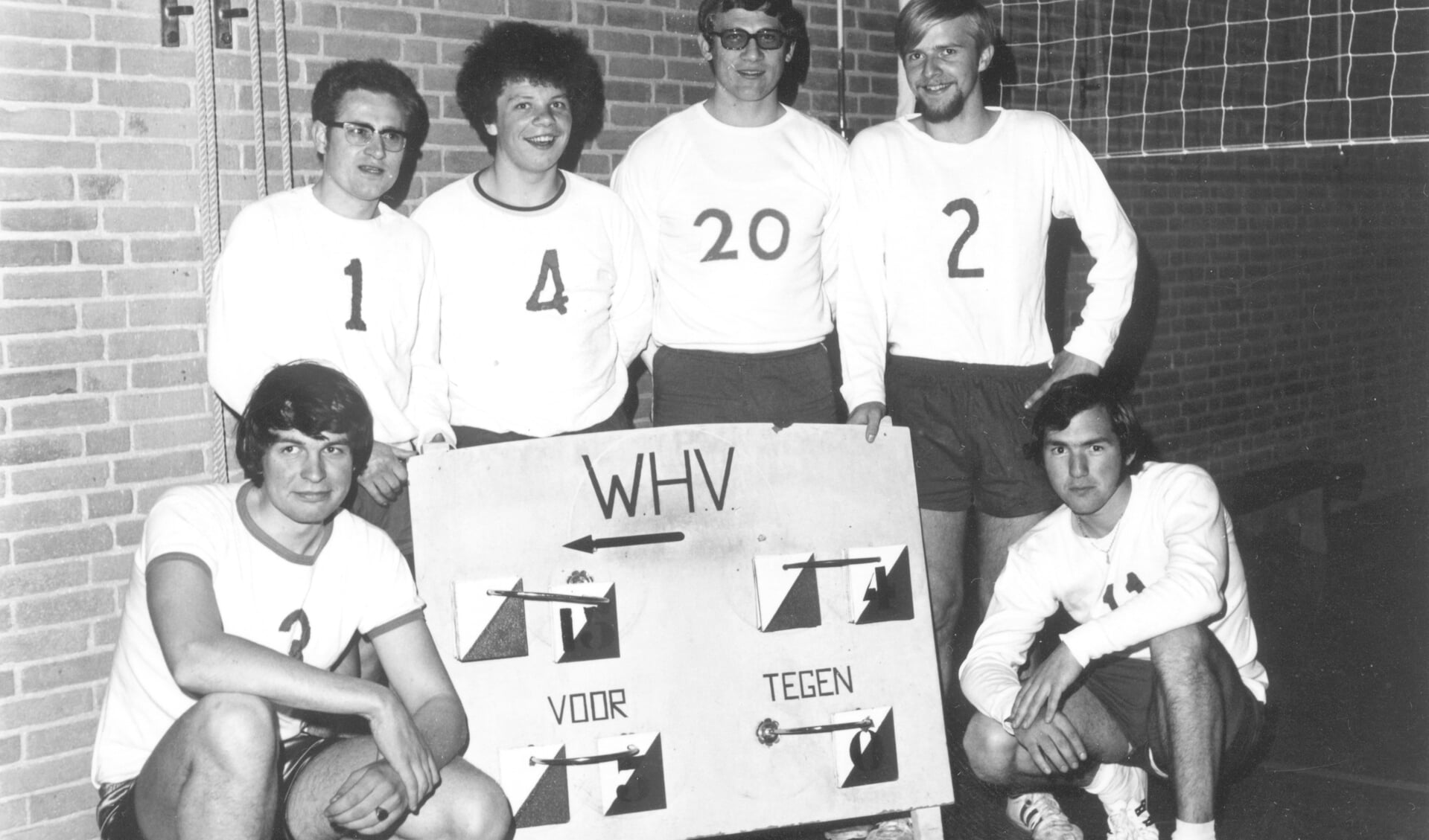 • Een van de WHV-teams uit het rijke verleden van de vereniging.