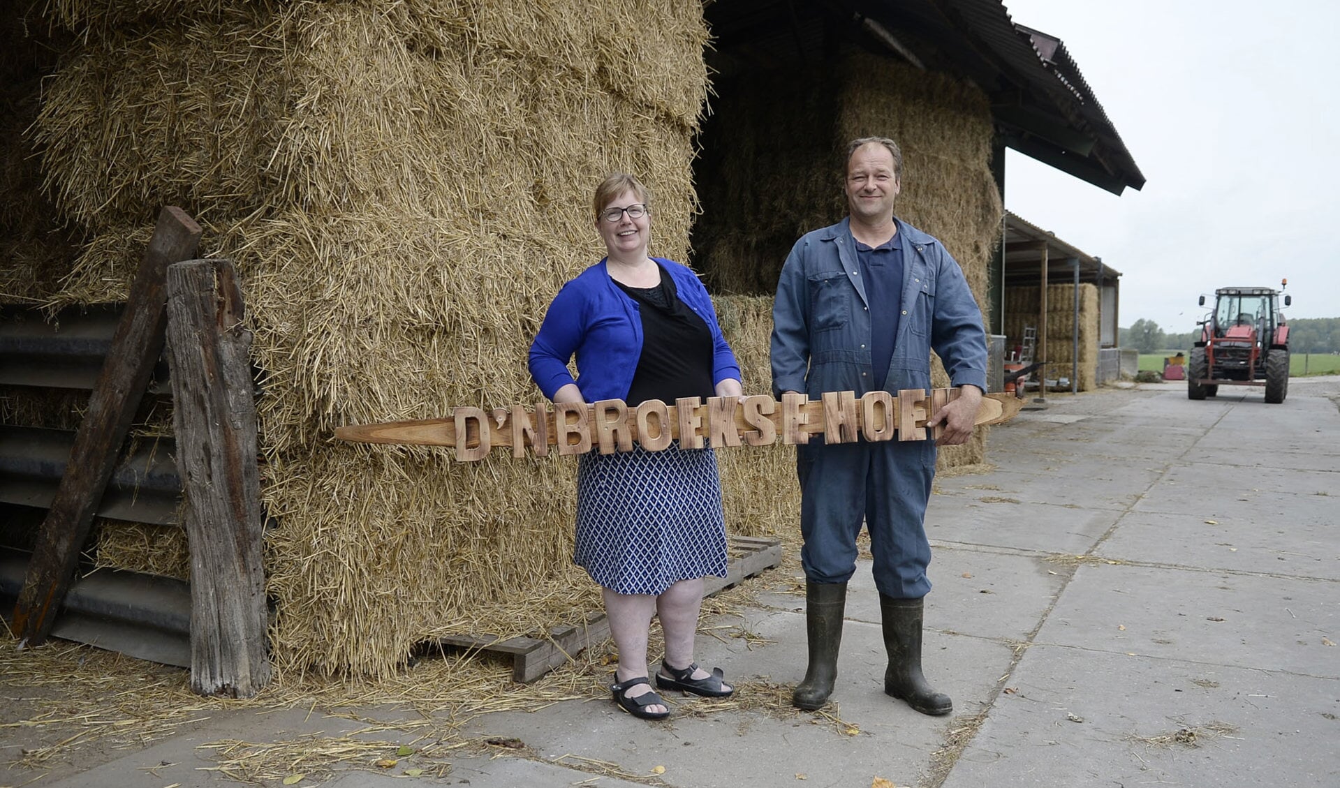 Anet en Johan willen graag ouderen opvangen op hun zorgboerderij.