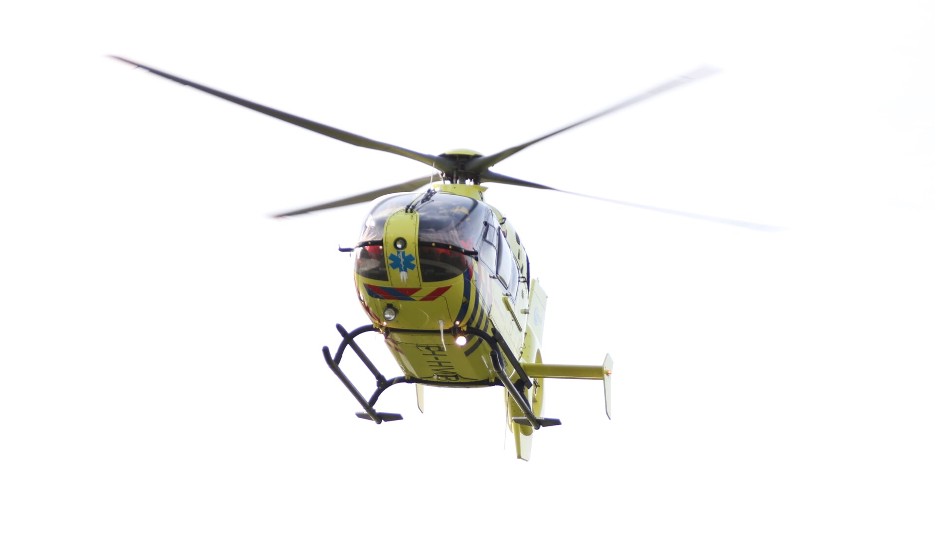 • Bij het ongeval werd een traumahelikopter ingezet. 