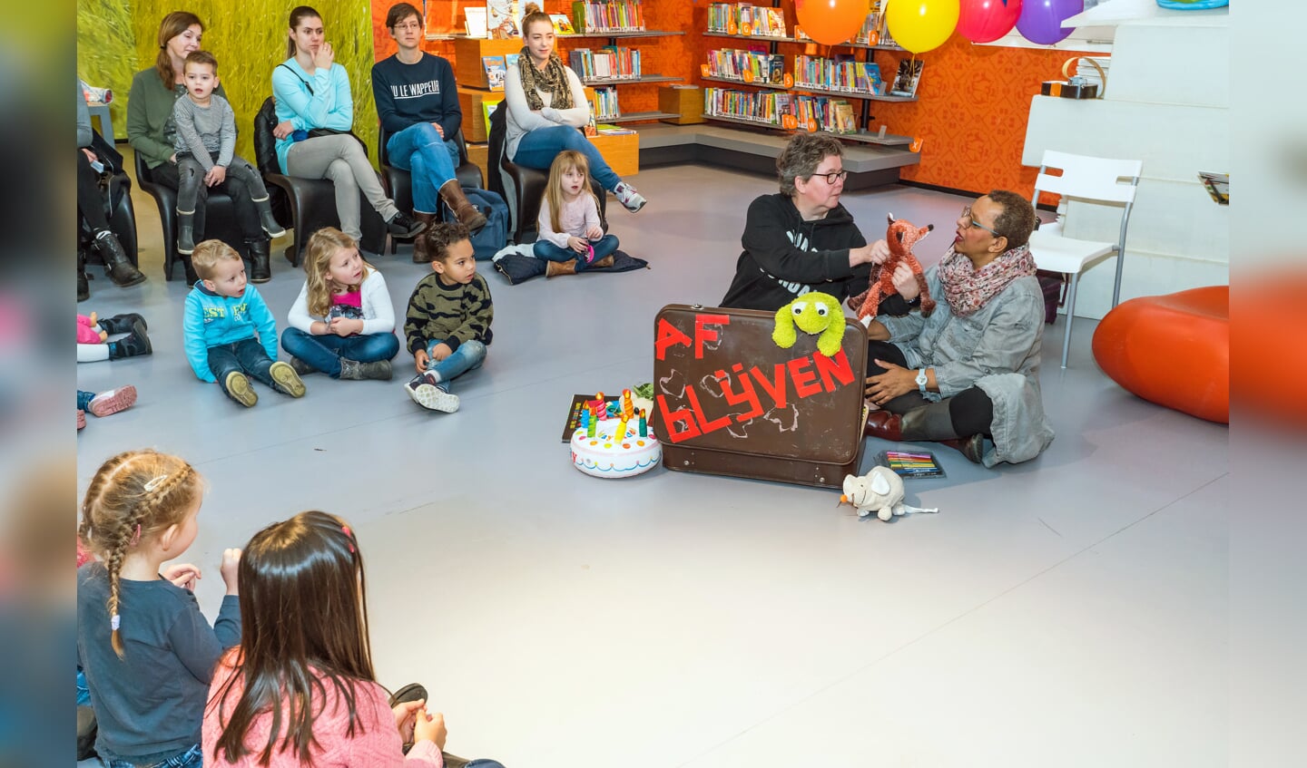 Muzikaal voorleestheater met de Klittenbandbende