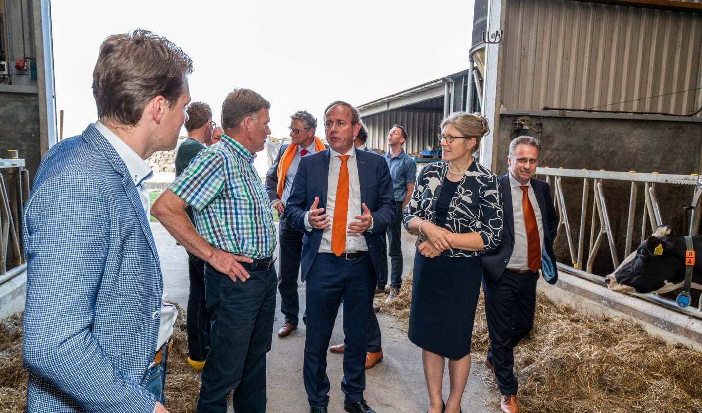 SGP leider Kees van der Staaij bezoekt Vijfheerenlanden