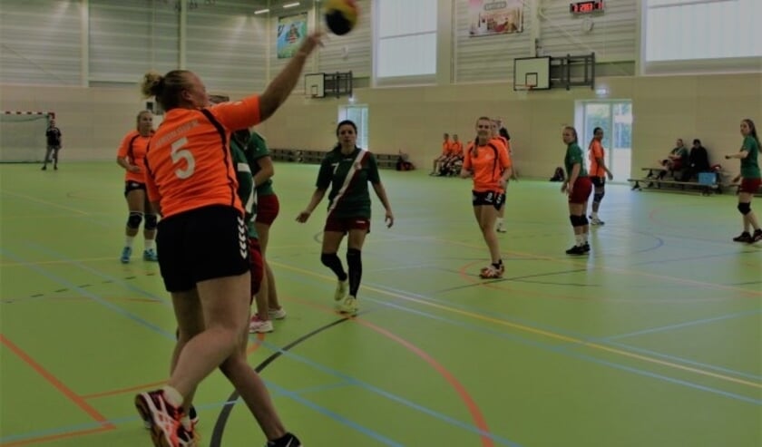 Een mooi sprongschot op het doel