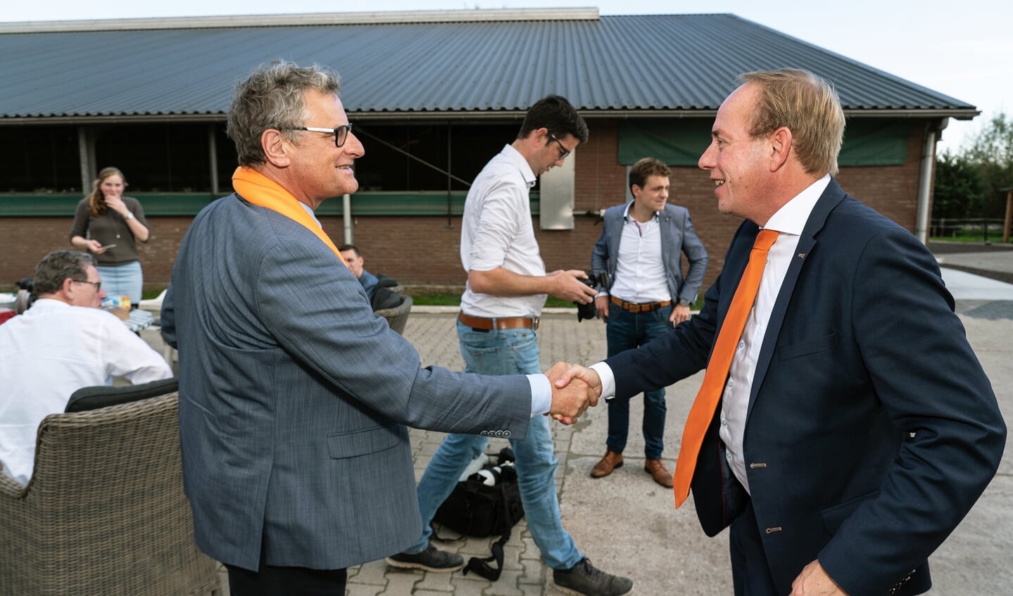 SGP leider Kees van der Staaij bezoekt Vijfheerenlanden