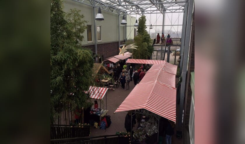 • Een eerdere editie van de kerstfair in Haaften.