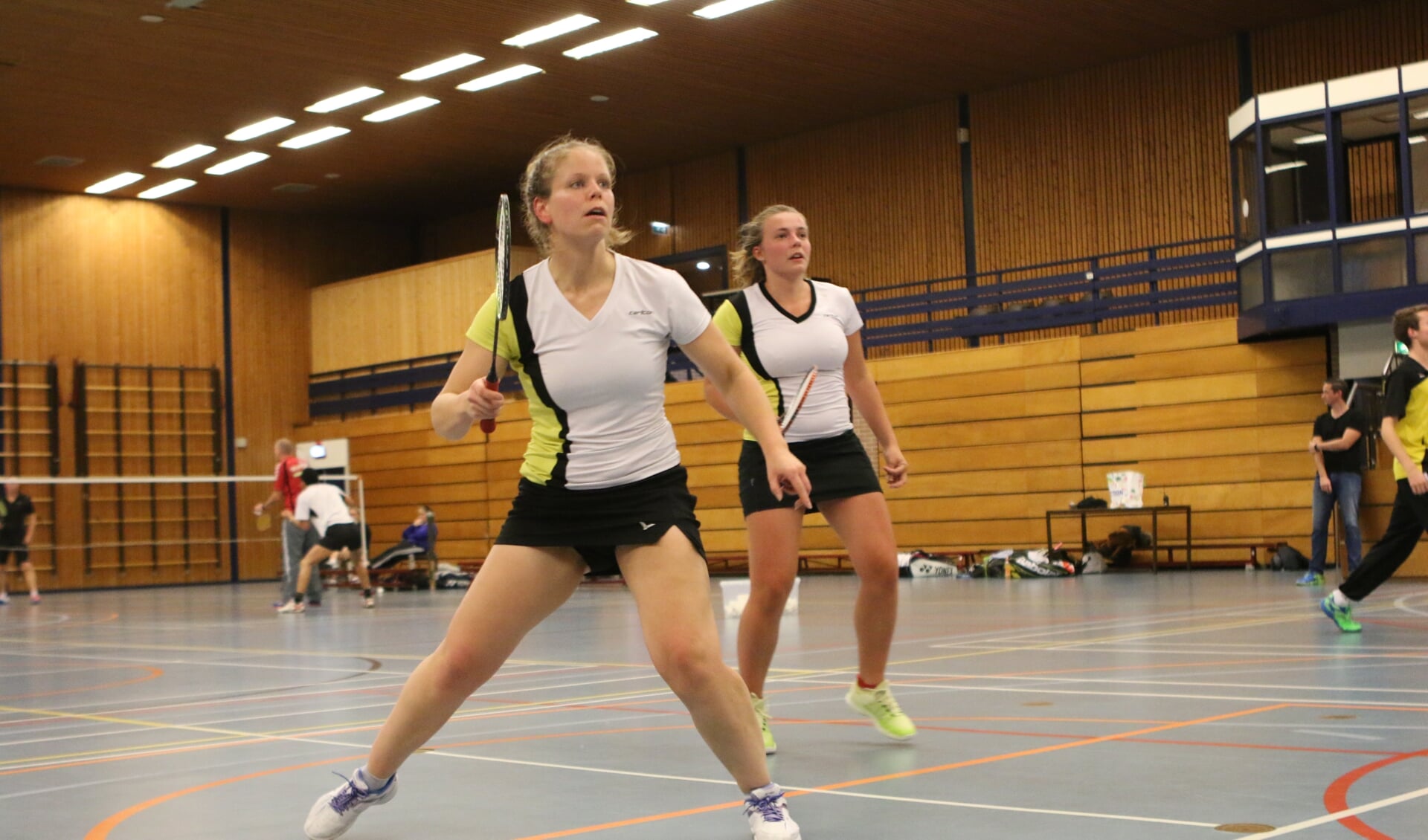 • Ook Badminton Club Leerdam maakte zich zorgen. 