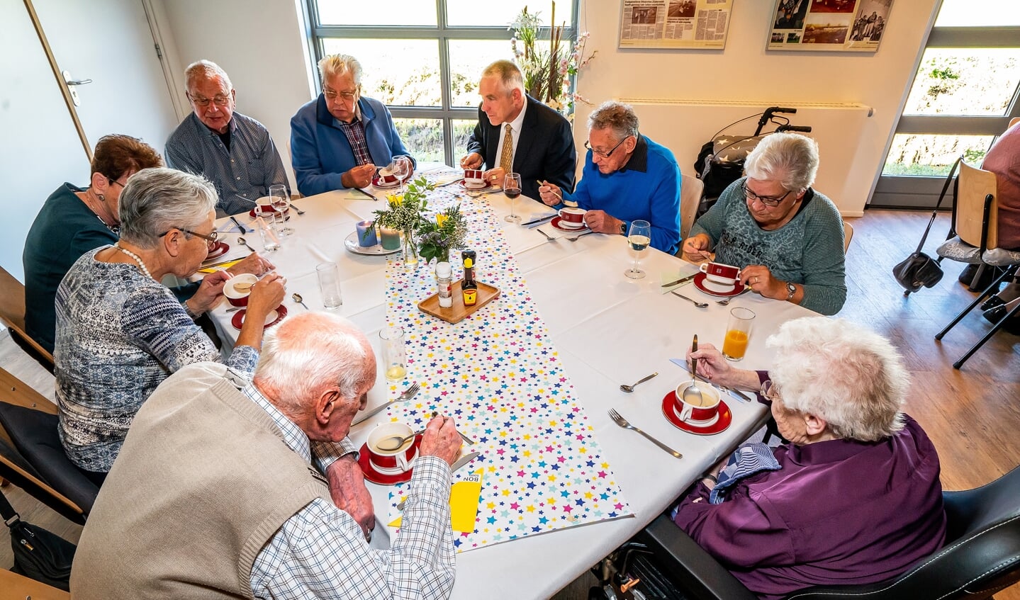 Diner ter gelegenheid van 60 jaar Krooshof, Zijderveld