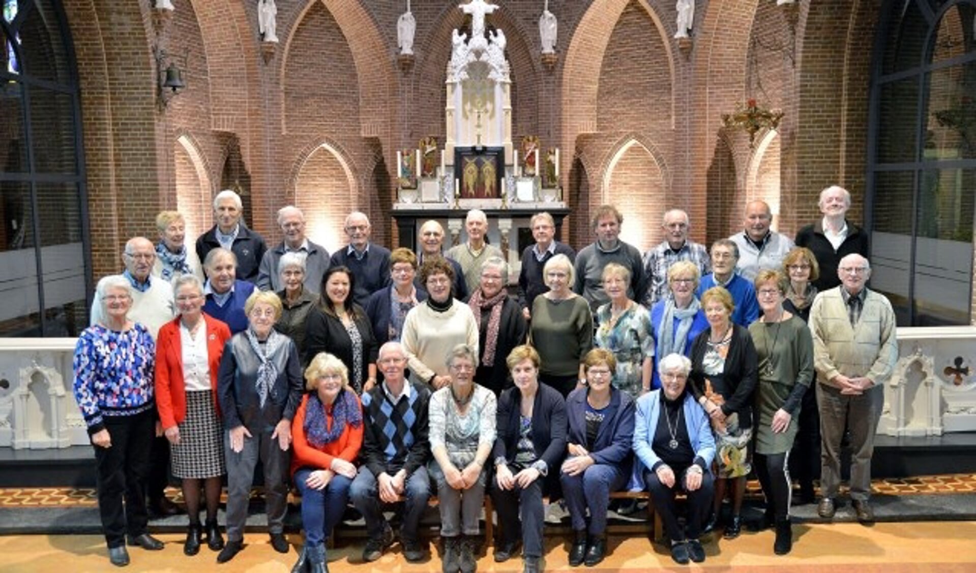 Het parochiële Sint Caeciliakoor uit Montfoort viert komende zondag het 125-jarig jubileum (Foto: Paul van den Dungen)