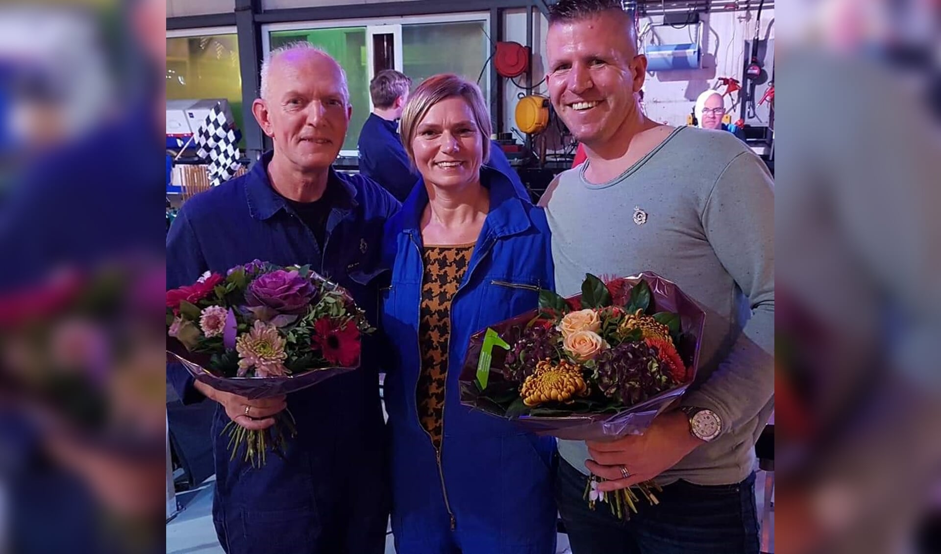 • Dim de Jong, Marleen Bakker en Arjan den Hartog (v.l.n.r.).