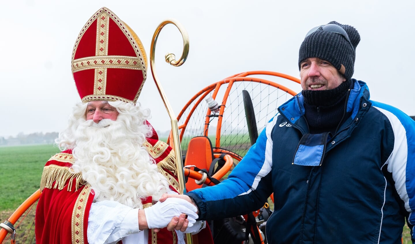 Sinterklaas in Everdingen geland