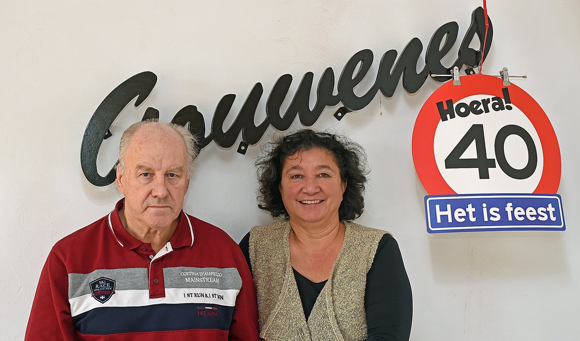 • Wim Bruls en Myrna Ouderkerk zien de toekomst van Gouwenes zonnig in.