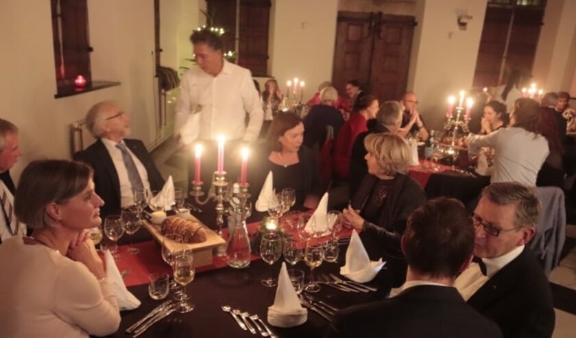 Er werd genoten van het galadiner