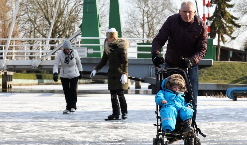 <p>• Schaatspret in 2018.</p>