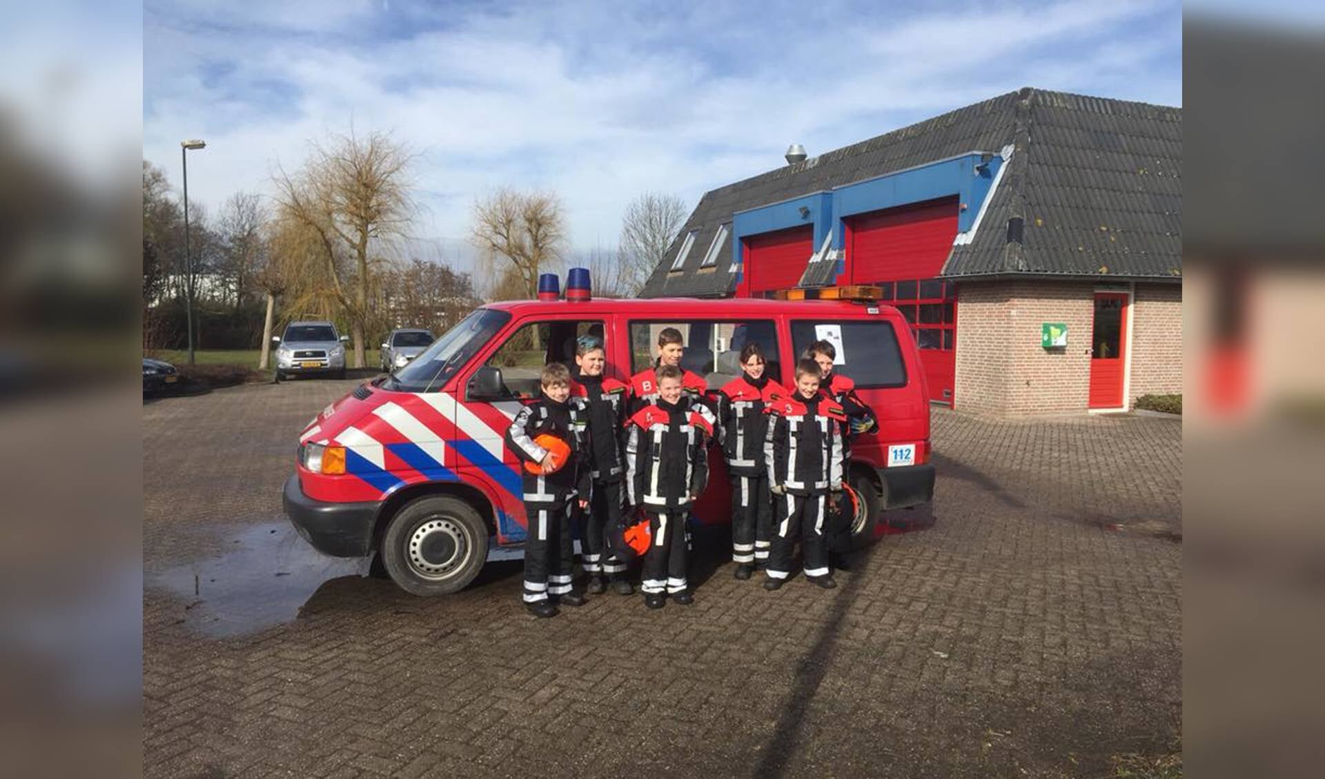 • De junioren van de brandweer van Giessenlanden