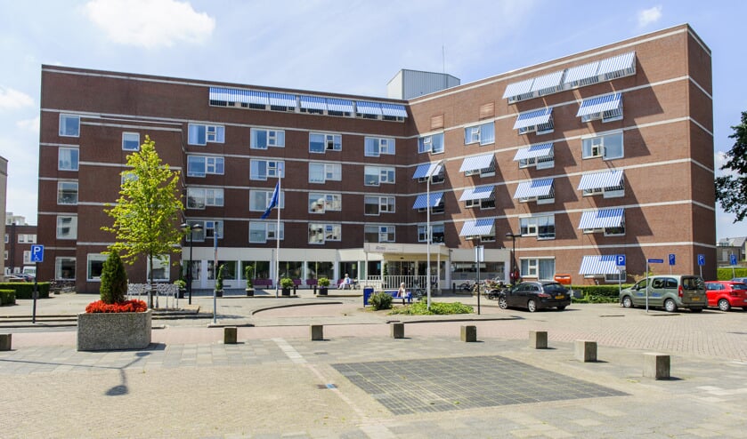 <p>• Een deel van het Marktplein in Papendrecht.</p>