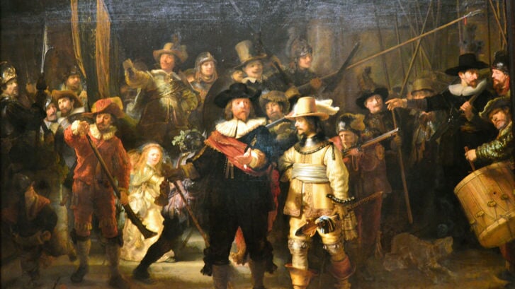 • De Nachtwacht van Rembrandt van Rijn.