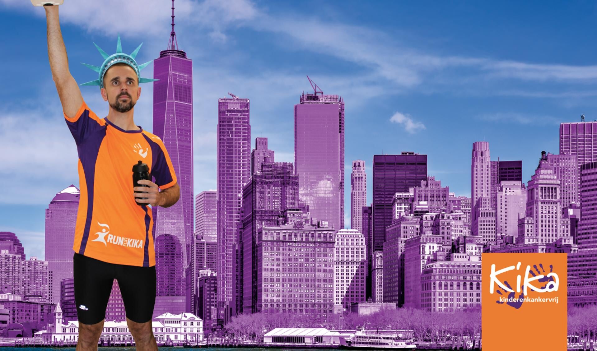 • Wouter Monden loopt de marathon van New York voor KiKa.
