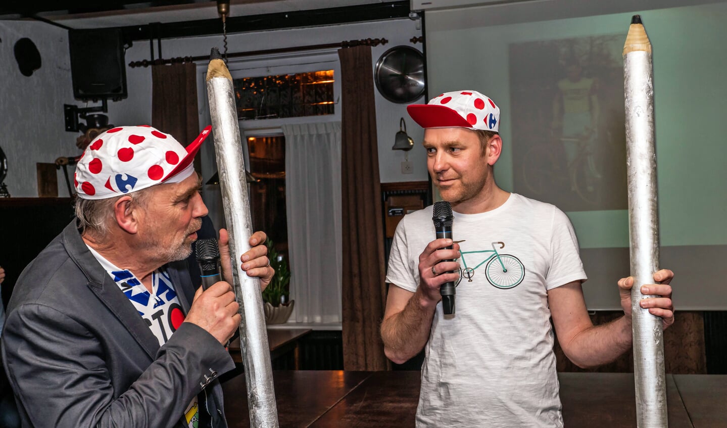 Wielercafé in de Lexmondse Gouden Leeuw met Fabio Jacobsen