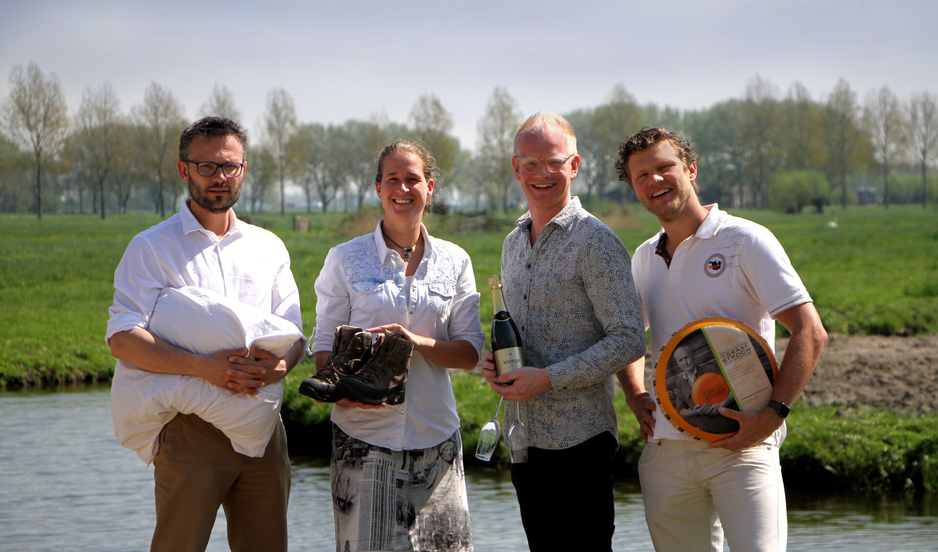 • Arjan Kraijo, Lisanne Addink, Elco van den Berg en Remco Addink.