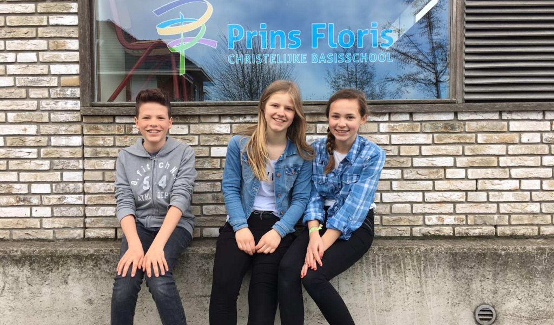 • Floris, Lauiren en Tess van team FALT.