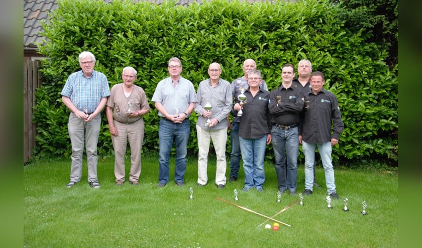 • De winnende teams.