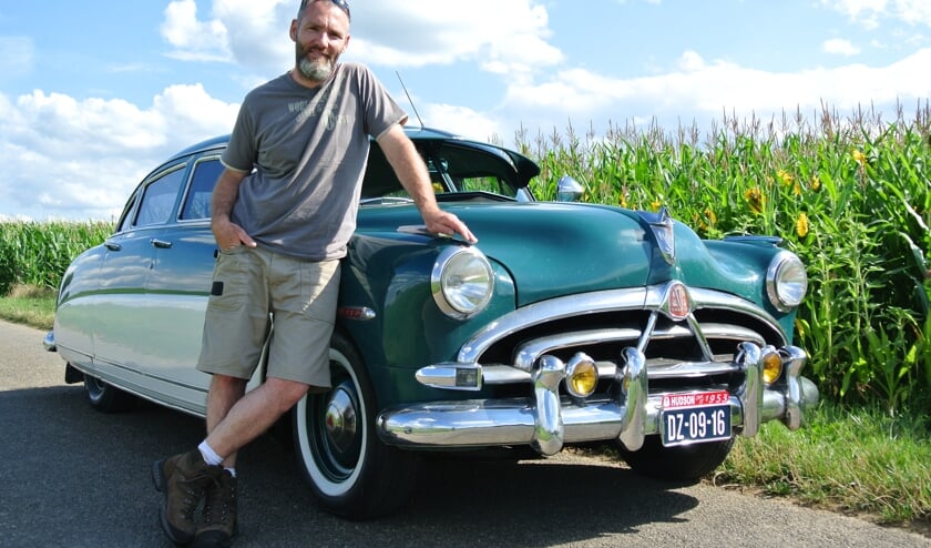 • Steven van Krieken is apetrots op zijn Hudson Wasp Deluxe 4c, uit 1953.