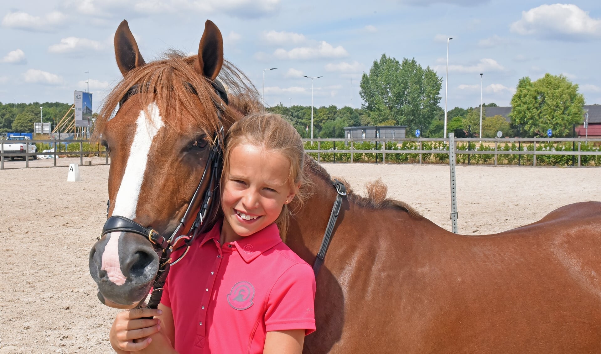 • Maud Agterberg met haar toppertje Top Quality Girl.